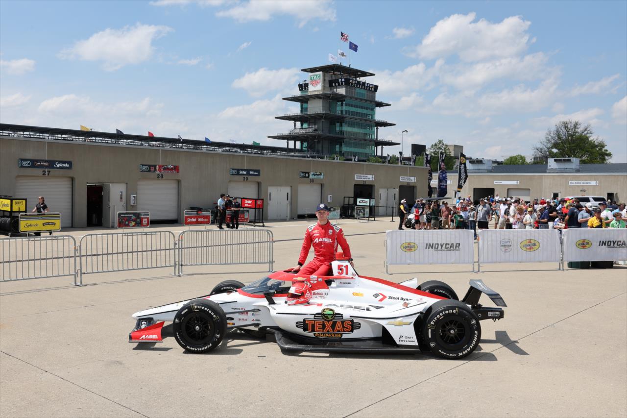 Jacob Abel - Indianapolis 500 Qualification Photo - By: Travis Hinkle -- Photo by: Travis Hinkle